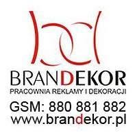 BRANDEKOR Pracownia Reklamy i Dekoracji, Opole - godziny otwarcia