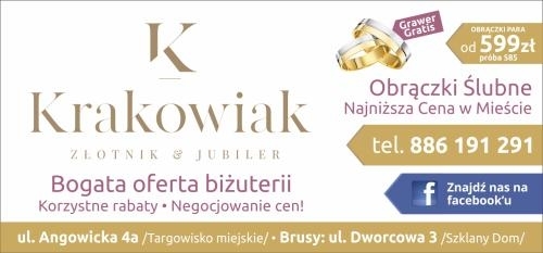 Złotnik-Jubiler-Grawer Tomasz Krakowiak, Chojnice godziny otwarcia