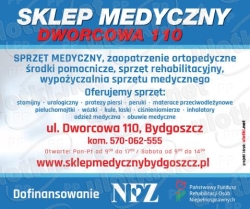 "SKLEP MEDYCZNY DWORCOWA 110", Bydgoszcz godziny otwarcia