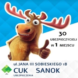 CUK UBEZPIECZENIA, Sanok - godziny otwarcia