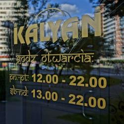 Kalyan, Warszawa godziny otwarcia