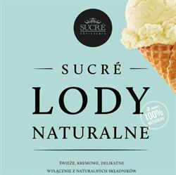 Sucré - Lody Naturalne, Warszawa godziny otwarcia