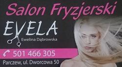 EVELA Salon Fryzjerski Ewelina Dąbrowska, Parczew godziny otwarcia