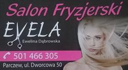 EVELA Salon Fryzjerski Ewelina Dąbrowska, Parczew godziny otwarcia
