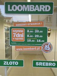 Loombard Tarnobrzeg, godziny otwarcia