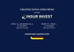 Ubezpieczenia Linkowski Insur Invest, Lipno godziny otwarcia