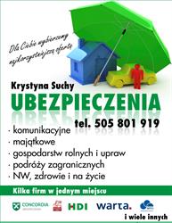 Pośrednictwo Ubezpieczeniowe Suchy Krystyna, Prószków godziny otwarcia