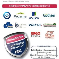 UBEZPIECZENIA Sylwia Wilczyńska, Opalenica godziny otwarcia