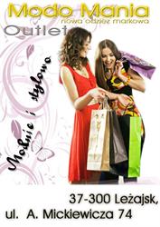 Outlet Modo Mania, Leżajsk godziny otwarcia