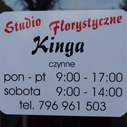 Studio Florystyczne Kinga, Skarżysko-Kamienna godziny otwarcia