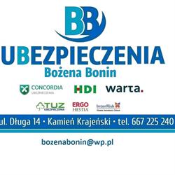 Pośrednictwo Ubezpieczeniowe Bożena Bonin, Kamień Krajeński godziny otwarcia