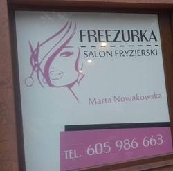 FREEZURKA Salon Fryzjerski Marta Nowakowska, Żuromin godziny otwarcia