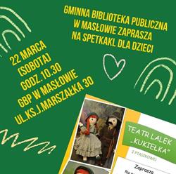 GMINNA BIBLIOTEKA PUBLICZNA W MASŁOWIE, Masłów Pierwszy godziny otwarcia
