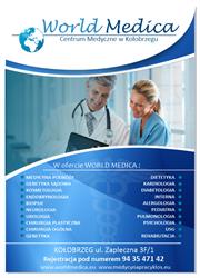 Centrum Medyczne WORLD MEDICA, Kołobrzeg godziny otwarcia