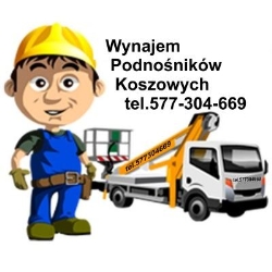Podnosnik Koszowy, 18 m, 20 m, 25 m, 31 m, Zwyzka Wynajem,, Pruszków godziny otwarcia