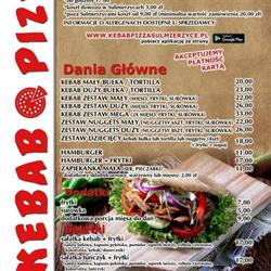 Kebab Pizza, Sulmierzyce godziny otwarcia