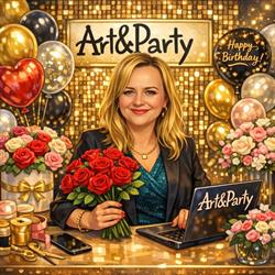 Art & Party - Balony, Dekoracje, Fotobudka 360, Zgierz godziny otwarcia