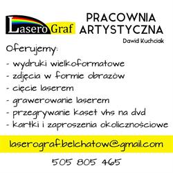 Pracownia Artystyczna LaseroGraf Dawid Kuchciak, Bełchatów godziny otwarcia