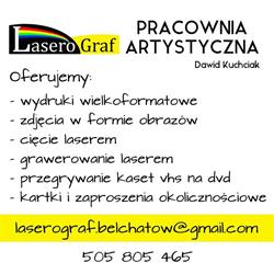 Pracownia Artystyczna LaseroGraf Dawid Kuchciak, Bełchatów godziny otwarcia