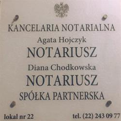 Hojczyk Chodkowska Notariusze Spółka Partnerska, Warszawa godziny otwarcia