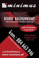 Minimus Biuro Rachunkowe, Gliwice godziny otwarcia