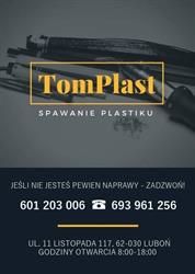 Spawanie Plastiku - TomPlast Luboń, godziny otwarcia