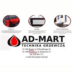 AD-MART Technika grzewcza i technika sanitarna Brodnica, godziny otwarcia