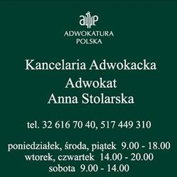 Kancelaria Adwokacka Adwokat Anna Stolarska, Jaworzno godziny otwarcia