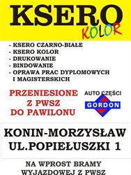 KSERO MORZYSŁAW / DEKORACJE ŚLUBNE "DECORA", Konin godziny otwarcia