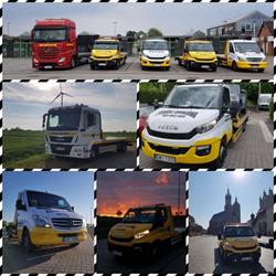 Pomoc Drogowa AUTOKAMIŃSKI laweta 24h holowanie autostrada A4, Kraków, Niepołomice godziny otwarcia