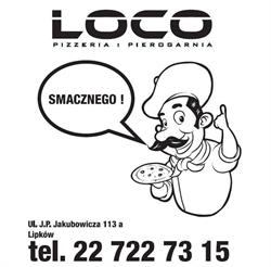 Pizzerio-Pierogarnia LOCO, Lipków godziny otwarcia
