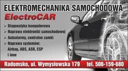 ElectroCAR, Radomsko godziny otwarcia