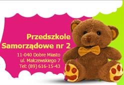 Przedszkole Samorządowe nr 2, Dobre Miasto godziny otwarcia
