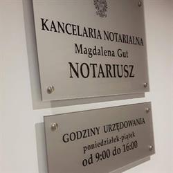 Notariusz Trzebinia Magdalena Gut, godziny otwarcia