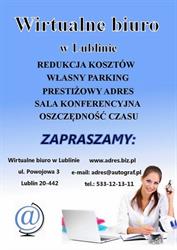 Wirtualne biuro w Lublinie, godziny otwarcia