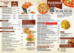Pizzeria Rynek 27 Trzebiatów dawna Gromada Marek Gołuchowski-zaprasza, godziny otwarcia