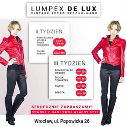 Lumpex De Lux, Wrocław - godziny otwarcia