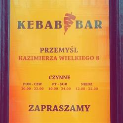 Kebab Bar, Przemyśl godziny otwarcia
