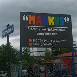MARKUS blacharstwo i lakiernictwo samochodowe, Giżycko godziny otwarcia