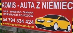 FHU PAWEŁ MARTYŃSKI Komis, auta z Niemiec, rejestracja pojazdów, Pniewy godziny otwarcia