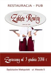 Zaklęte Rewiry - Restauracja i Pub, Sędziszów Małopolski godziny otwarcia
