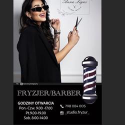 Anna Ligas Studio Fryzur & BARBER, Tylmanowa godziny otwarcia