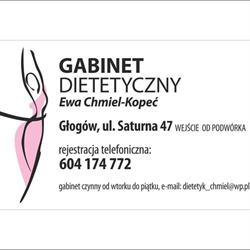 Gabinet Dietetyczny. Ewa Chmiel-Kopeć, Głogów godziny otwarcia