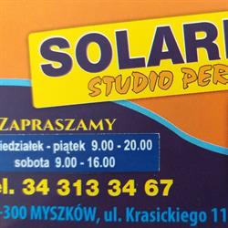 Solarium Studio Perfect, Myszków godziny otwarcia