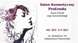 Salon Kosmetyczny Prouroda Anna Pacak, Jabłonowo Pomorskie godziny otwarcia