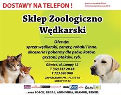 Sklep zoologiczno-wędkarski, Gliwice godziny otwarcia