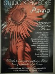 Studio Krawieckie "Anna" - Usługi Krawieckie, Zielona Góra godziny otwarcia