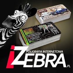 Drukarnia izebra.pl tanie Wizytówki Warszawa w 24h drukarnia internetowa, godziny otwarcia