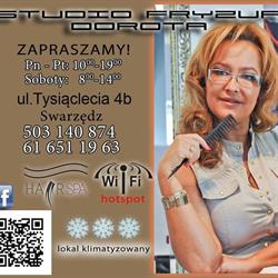 Studio Fryzur Dorota Tomsia, Swarzędz godziny otwarcia