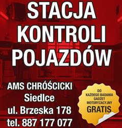 Stacja Kontroli Pojazdów, Siedlce godziny otwarcia